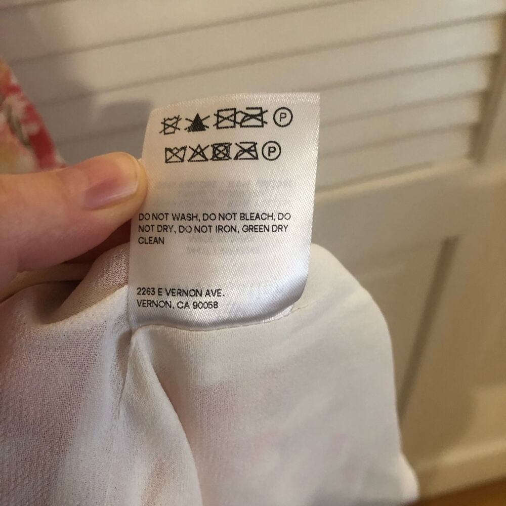 Reformation Cassandra Floral Dress in Farrah Size 4 - Picture 10 of 12